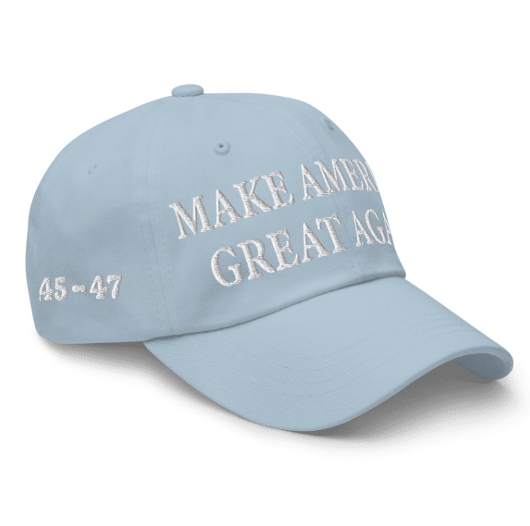 Trump Dark MAGA 45-47 Hat