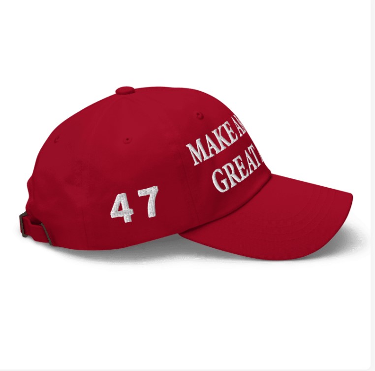 Trump Dark MAGA 47 Hat