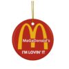 Trump Magadonald Ornament