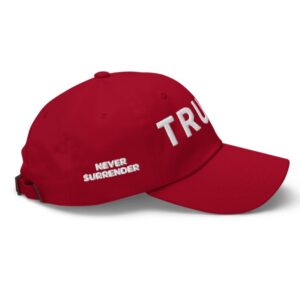 Trump Never Surrender Hat MAGA