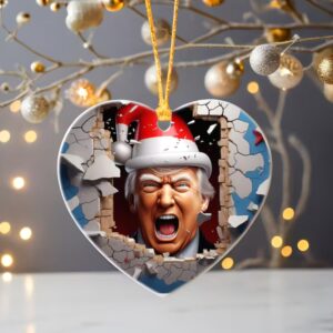 Trump Ornament, Christmas Trump