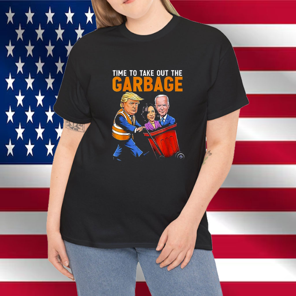 Trump Time To Take Out Garbage Biden Harris Shirt