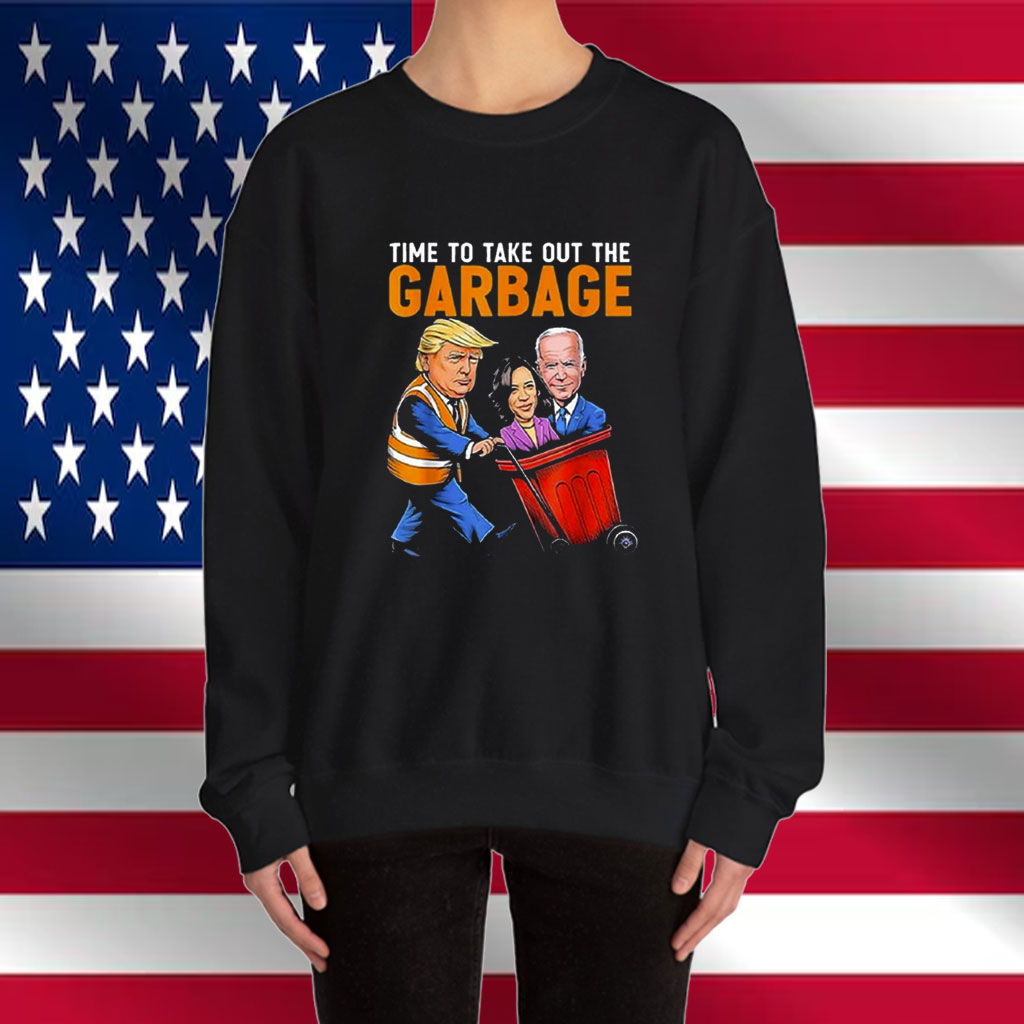 Trump Time To Take Out Garbage Biden Harris Shirt