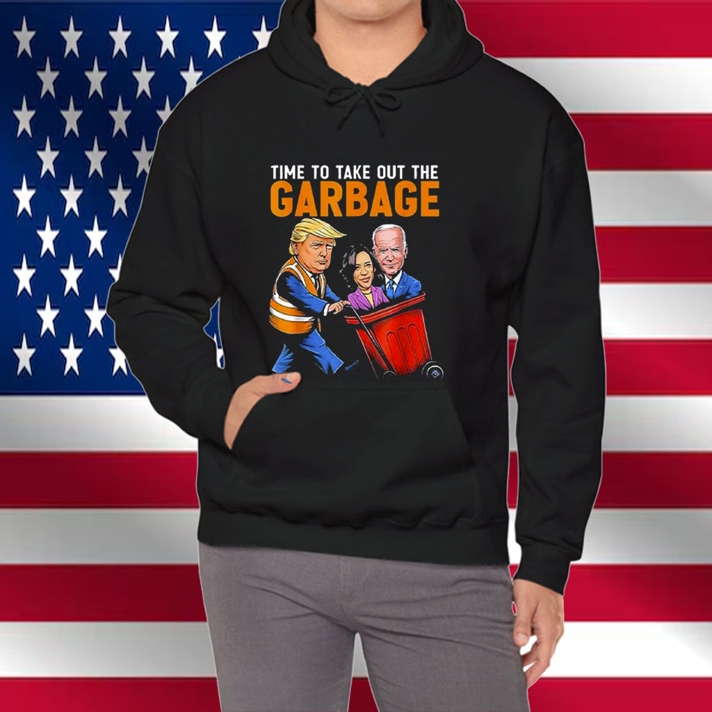 Trump Time To Take Out Garbage Biden Harris Shirt