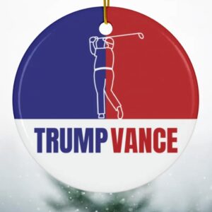Trump Vance Ornament, Funny Trump Ornament