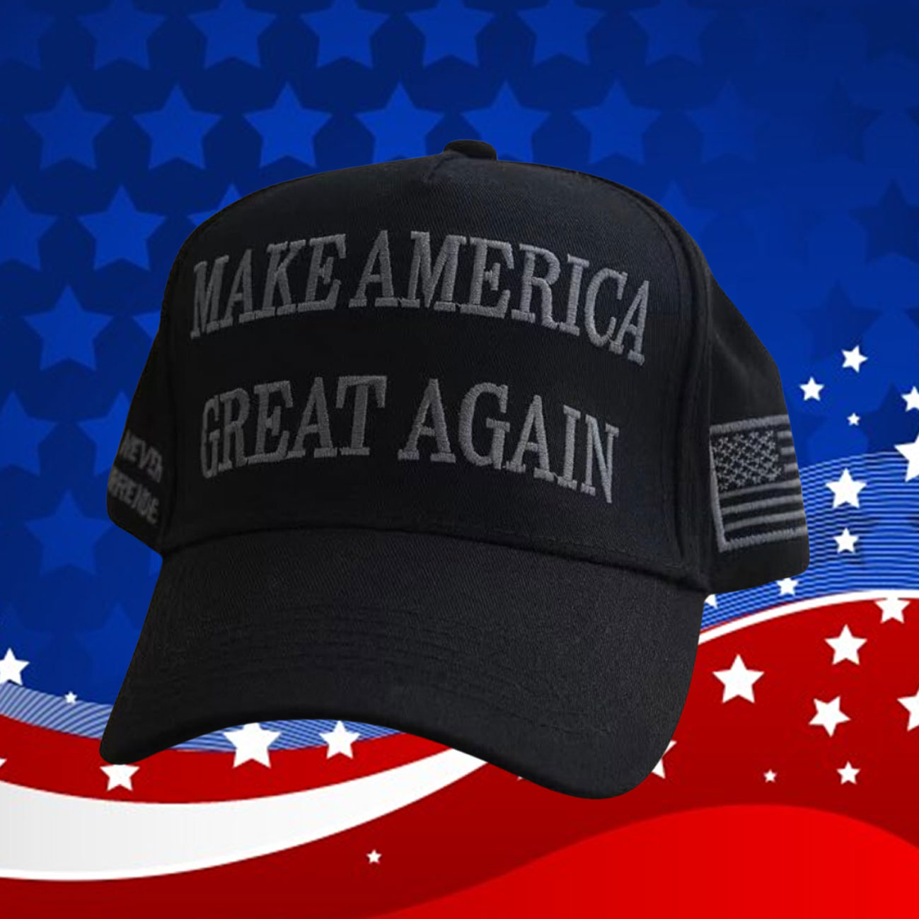 Trump Win - Dark Maga Hat