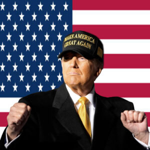 Trump Win- Gold Dark Maga Hat