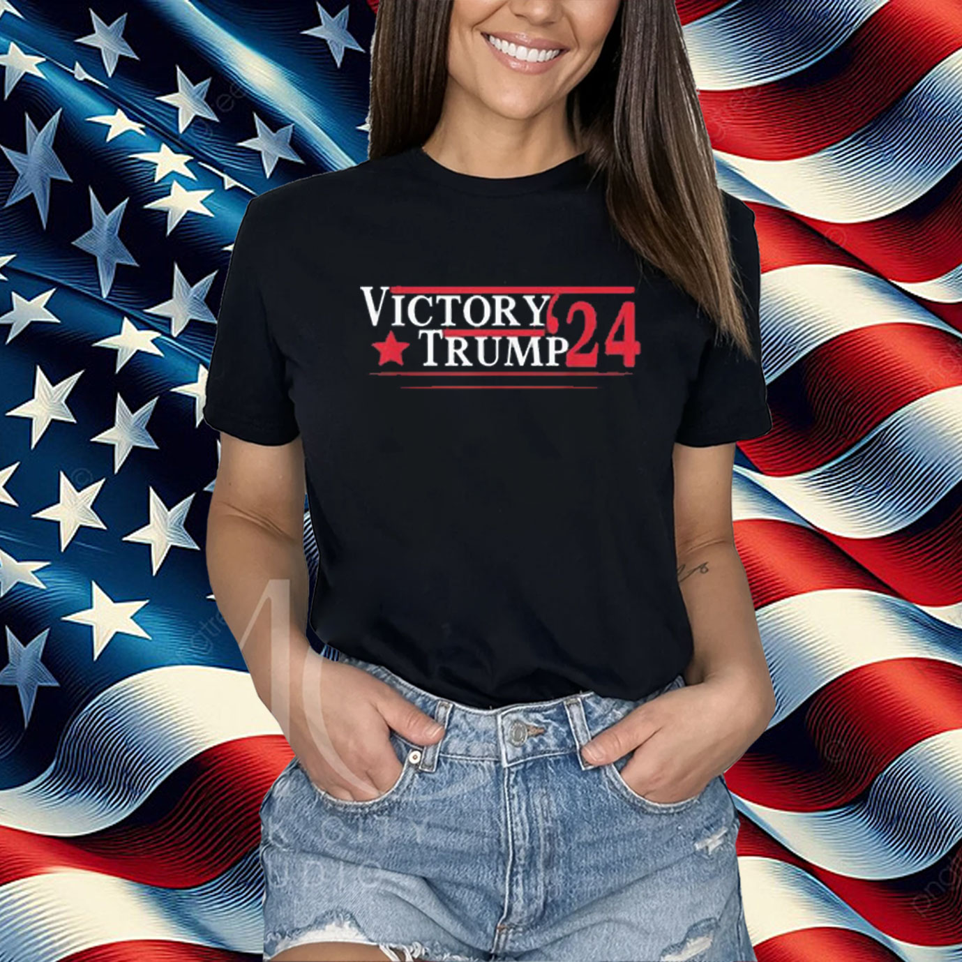 Victory Trump 2024 - Trump President 2024 - Trump 47th T-Shirt