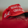 Red Trump MAGA 45-47 Hat