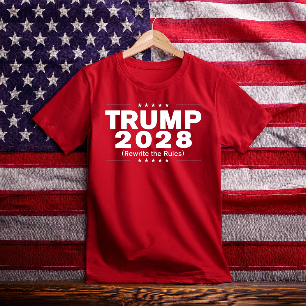 Trump 2028 Rewrite The Rules Shirt