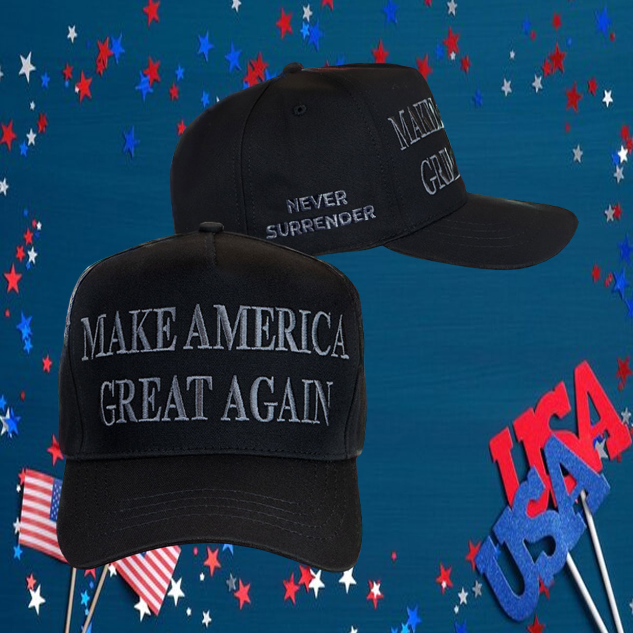 Trump Inauguration 2025 - Dark Maga Hat