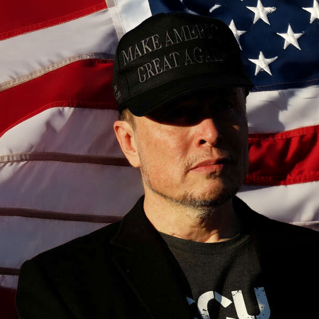 Dark MAGA 2025 Hat