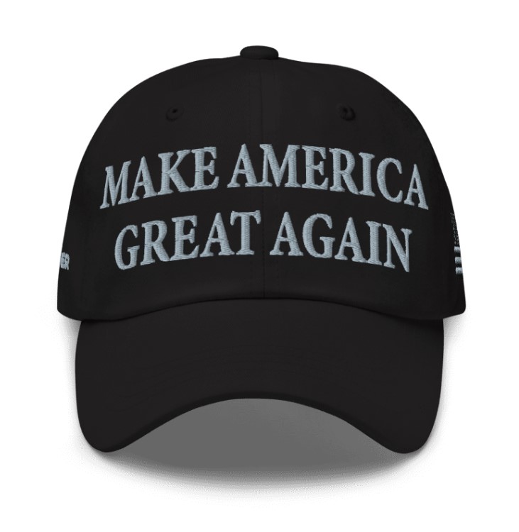 TRUMP Dark MAGA CAP