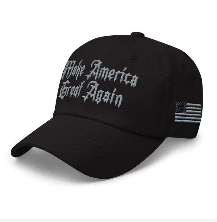 Elon Dark Gothic MAGA Hat