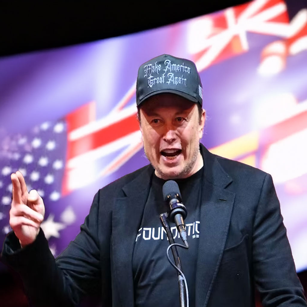 “We're fighting the matrix big time.” - Elon MAGA Hat